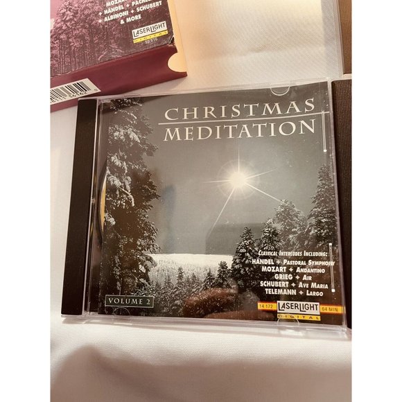 Christmas Meditation by Various Artists CD Set Of 3 Disc From 1997 Contemplative - Picture 10 of 12